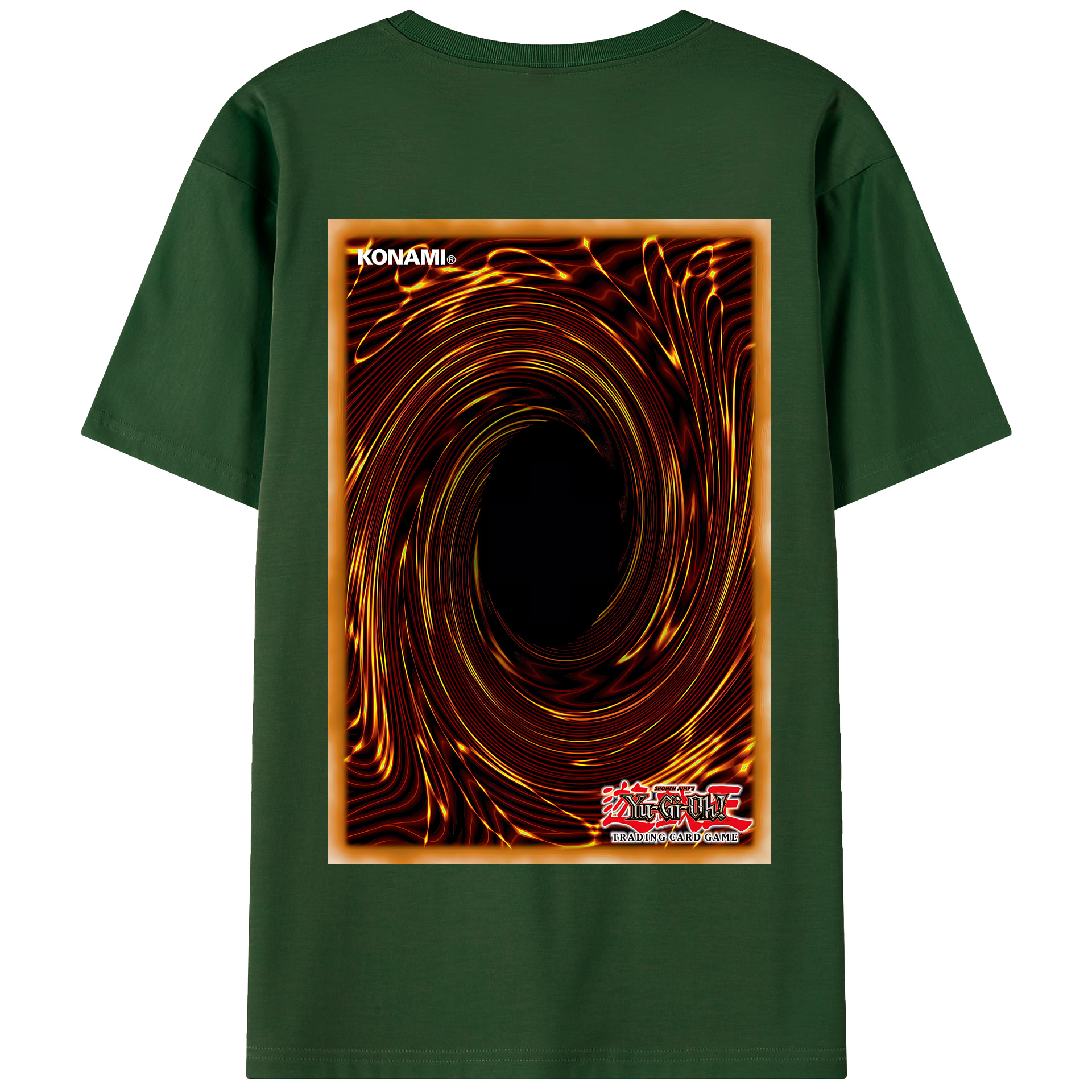 （画像用） 遊☆戯☆王 Yu-Gi-Oh! 綿100％半袖Tシャツ（背面プリント）